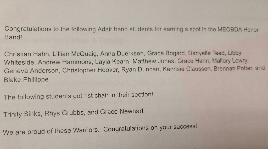 honor band