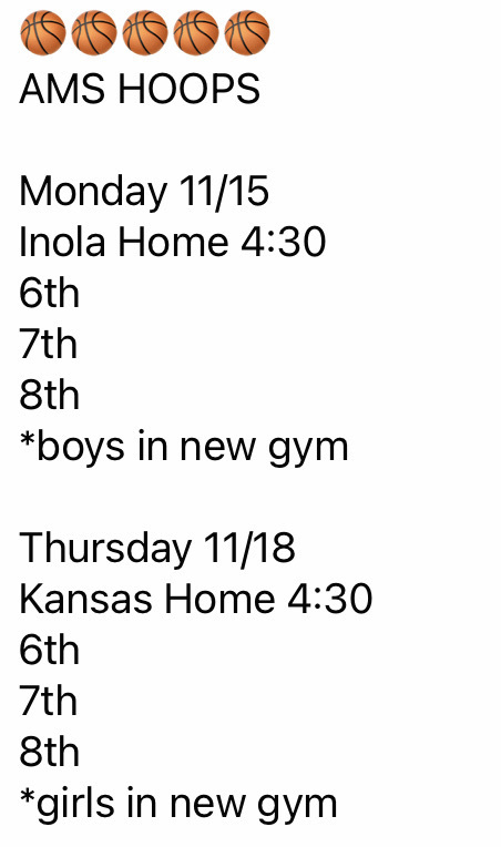 AMS hoops